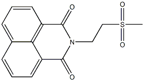 2-[2-(Methylsulfonyl)ethyl]-1H-benzo[de]isoquinoline-1,3(2H)-dione