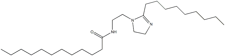 1-(2-Lauroylaminoethyl)-2-nonyl-2-imidazoline 结构式