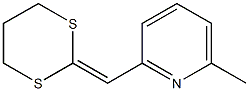 2-(6-Methyl-2-pyridylmethylene)-1,3-dithiane