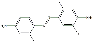 4-(2-Methyl-4-aminophenylazo)-2-methoxy-5-methylaniline