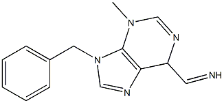 (3-Methyl-9-benzyl-3,6-dihydro-9H-purine)-6-methanimine
