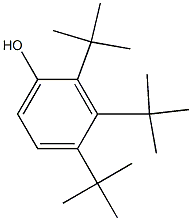 2,3,4-Tri-tert-butylphenol,,结构式