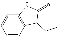 3-Ethylindoline-2-one Structure