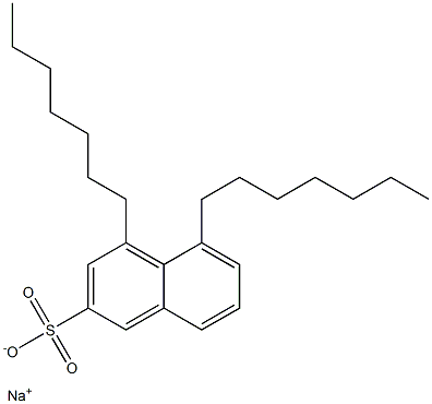 4,5-Diheptyl-2-naphthalenesulfonic acid sodium salt