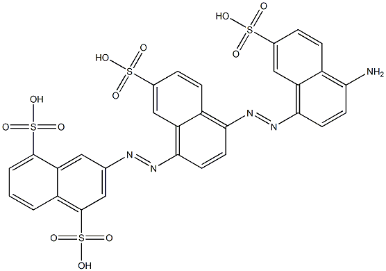 3-[[4-[(4-Amino-7-sulfo-1-naphthalenyl)azo]-7-sulfo-1-naphthalenyl]azo]-1,5-naphthalenedisulfonic acid