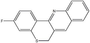 3-Fluoro-6H-[1]benzothiopyrano[4,3-b]quinoline|
