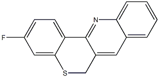  3-Fluoro-6H-[1]benzothiopyrano[4,3-b]quinoline