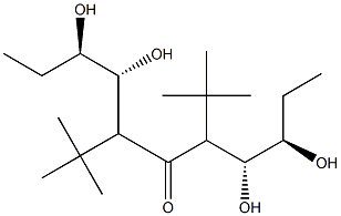 tert-Butyl[(2R,3R)-2,3-dihydroxypentyl] ketone Structure