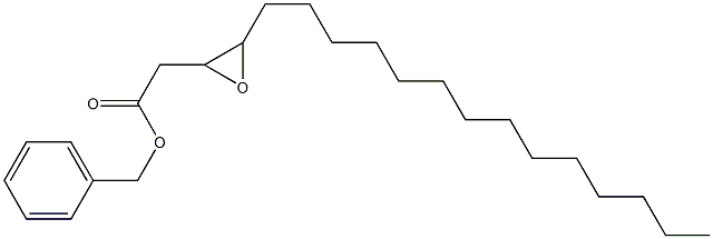 3,4-Epoxystearic acid benzyl ester,,结构式