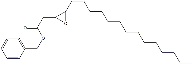 3,4-Epoxystearic acid benzyl ester Structure