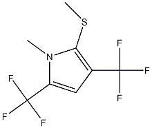 1-Methyl-2-(methylthio)-3,5-bis(trifluoromethyl)-1H-pyrrole