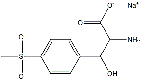  2-Amino-3-hydroxy-3-[4-(methylsulfonyl)phenyl]propionic acid sodium salt