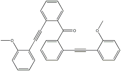 2-Methoxyphenylethynylphenyl ketone,,结构式