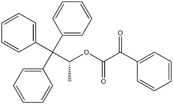 (+)-2-Phenylglyoxylic acid (R)-2,2,2-triphenyl-1-methylethyl ester