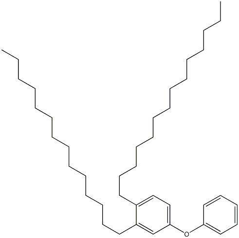 3,4-Ditetradecyl[oxybisbenzene] Structure