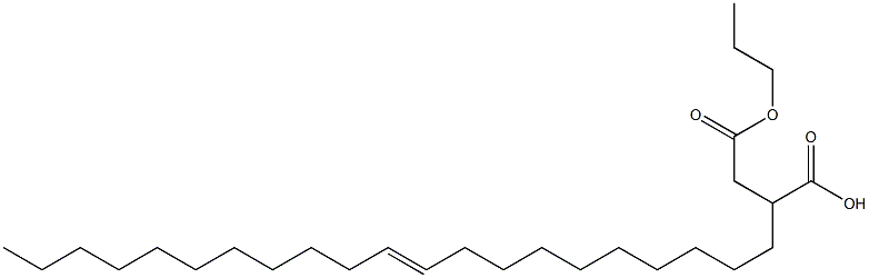 2-(10-Henicosenyl)succinic acid 1-hydrogen 4-propyl ester Struktur