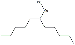(1-ペンチルヘキシル)マグネシウムブロミド 化学構造式