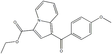  1-(4-Methoxybenzoyl)indolizine-3-carboxylic acid ethyl ester