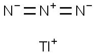 Thallium(I) azide Struktur