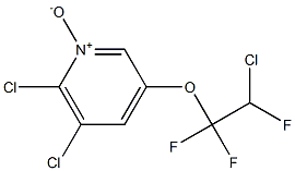 5,6-Dichloro-3-(2-chloro-1,1,2-trifluoroethoxy)pyridine 1-oxide