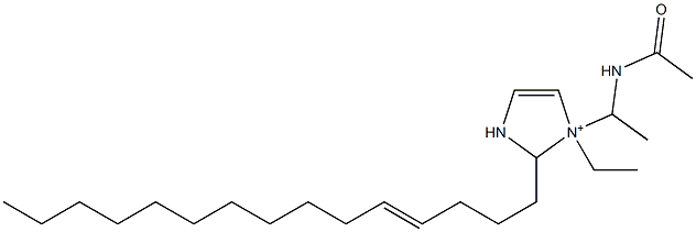 1-[1-(Acetylamino)ethyl]-1-ethyl-2-(4-pentadecenyl)-4-imidazoline-1-ium