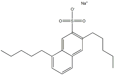  3,8-Dipentyl-2-naphthalenesulfonic acid sodium salt