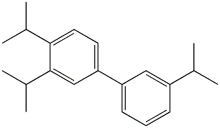 3,3',4'-Triisopropyl-1,1'-biphenyl,,结构式