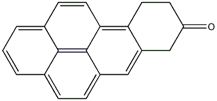 9,10-Dihydrobenzo[a]pyren-8(7H)-one Struktur