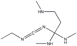 1-[3-(Trimethylaminio)propyl]-3-ethylcarbodiimide 结构式