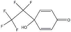 4-(Pentafluoroethyl)-4-hydroxy-2,5-cyclohexadien-1-one|