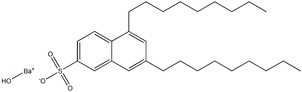 5,7-Dinonyl-2-naphthalenesulfonic acid hydroxybarium salt