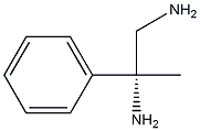 [R,(-)]-2-Phenyl-1,2-propanediamine,,结构式