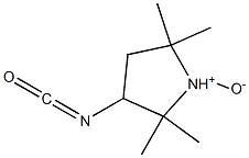 2,2,5,5-Tetramethyl-3-isocyanatopyrrolidine-1-oxide|