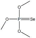 Selenophosphoric acid O,O,O-trimethyl ester Structure