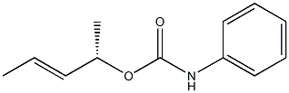 [E,S,(-)]-3-Pentene-2-ol N-phenylcarbamate,,结构式