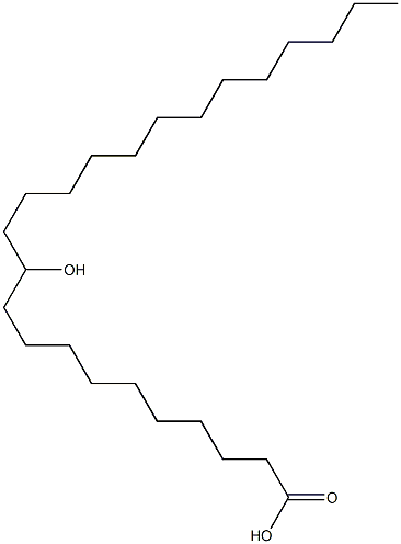 11-Hydroxytetracosanoic acid Structure