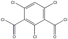 2,4,6-Trichloroisophthalic acid dichloride 结构式