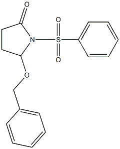  5-(Benzyloxy)-1-[(phenyl)sulfonyl]pyrrolidin-2-one