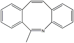 6-Methyldibenz[b,f]azocine,,结构式