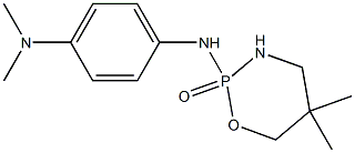 2-[(4-Dimethylaminophenyl)amino]-5,5-dimethyltetrahydro-2H-1,3,2-oxazaphosphorine 2-oxide