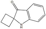 スピロ[2H-インドール-2,1'-シクロブタン]-3(1H)-オン 化学構造式