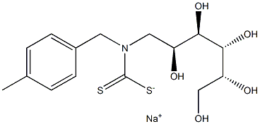 N-(p-Methylbenzyl)-N-[(2S,3R,4R,5R)-2,3,4,5,6-pentahydroxyhexyl]dithiocarbamic acid sodium salt