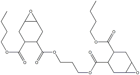 Bis[2-(butoxycarbonyl)-4,5-epoxy-1-cyclohexanecarboxylic acid]1,3-propanediyl ester|