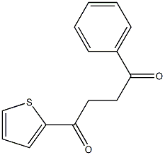 1-(2-チエニル)-4-フェニル-1,4-ブタンジオン 化学構造式