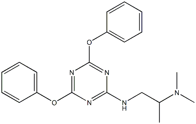 2,4-Diphenoxy-6-[[2-(dimethylamino)propyl]amino]-1,3,5-triazine