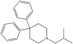 4,4-Diphenyl-1-isobutylpiperidine