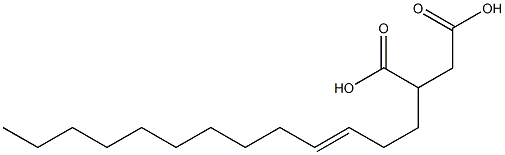 2-(3-Tridecenyl)succinic acid,,结构式