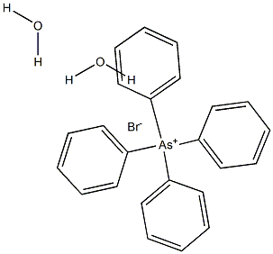 テトラフェニルアルソニウムブロミド2水和物 化学構造式