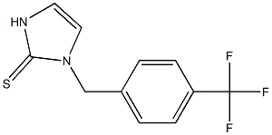 1-[4-(Trifluoromethyl)benzyl]-1,3-dihydro-2H-imidazole-2-thione