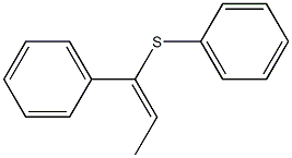 (E)-1-Phenyl-1-phenylthio-1-propene